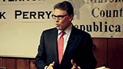 screen grab 5 from rick perry march 25, 2015 iowa video