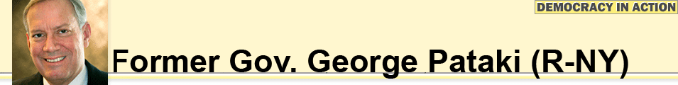george pataki header graphic