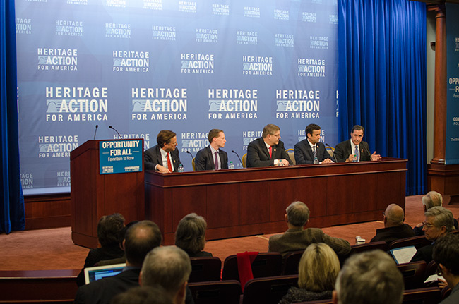Photo 1 of new Member panel at Heritage
Foundation Action's Conservative Policy
Summit