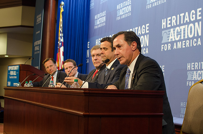 Photo 2 of new Member panel at Heritage
Foundation Action's Conservative Policy
Summit