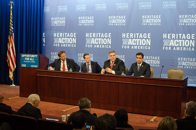 Photo 4 of new Member panel at Heritage
Foundation Action's Conservative Policy
Summit