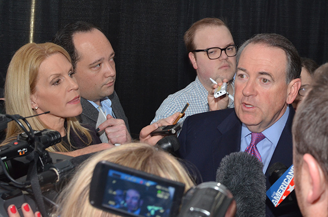 photo 6 of former gov. mike huckabee at the iowa ag summit