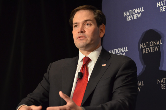 photo 2 of sen. marco rubio at national review institute's 2015 ideas summit