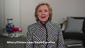 grab 4 from Clinton South Carolina Democratic Convention video