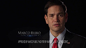 screen grab from rubio ad