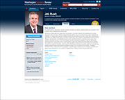 web site grab for Jeb Bush page at Washington Speakers Bureau