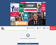 web site grab for Jeb Bush's Ready to Rise PAC