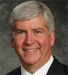 headshot of Gov. Snyder