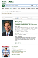 graphic for Marco Rubio book signing at Barnes & Noble