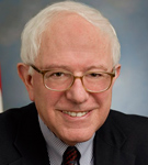 head shot of Sen. Bernie Sanders