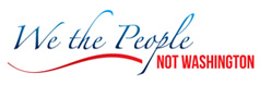 logo for George Pataki's We the People, Not Washington super PAC