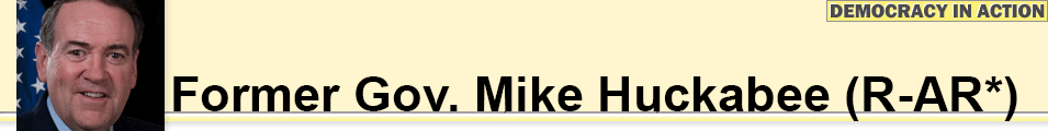 Mike Huckabee header graphic
