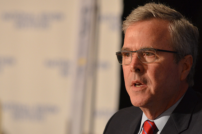 photo 4 of jeb bush at national review institutes' ideas summit