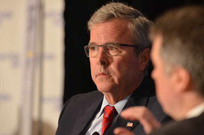 photo 5 of jeb bush at national review institutes' ideas summit