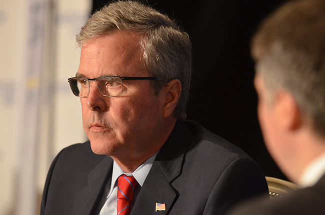 photo 6 of jeb bush at national review institutes' ideas summit