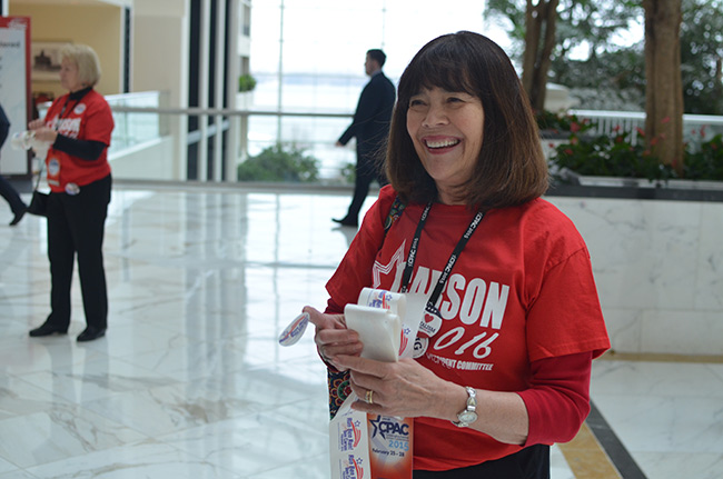 photo 2 of ben carson supporters at cpac 2015