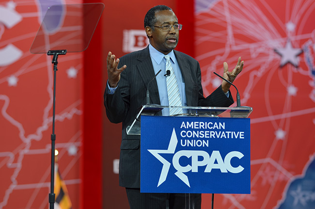 photo 2 of dr. ben carson at cpac 2015