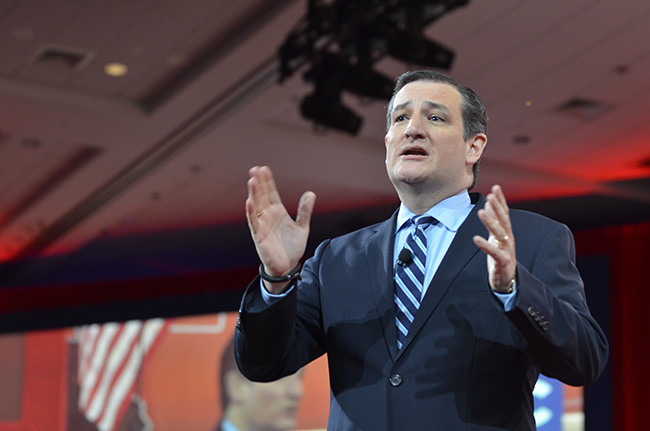 photo 2 of sen. ted cruz at cpac 2015