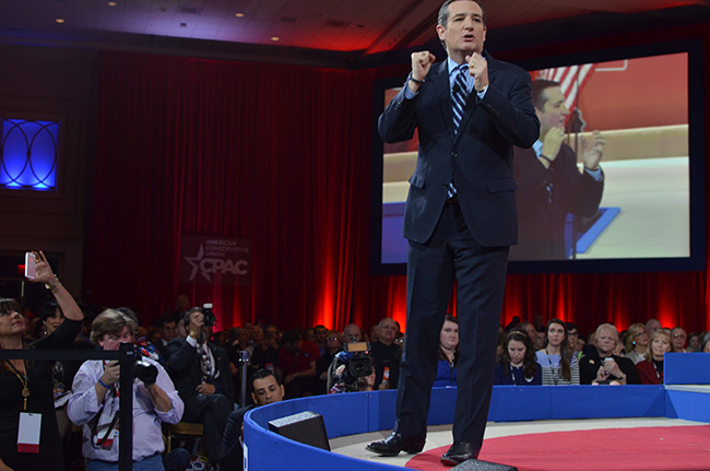 photo 4 of sen. ted cruz at cpac 2015