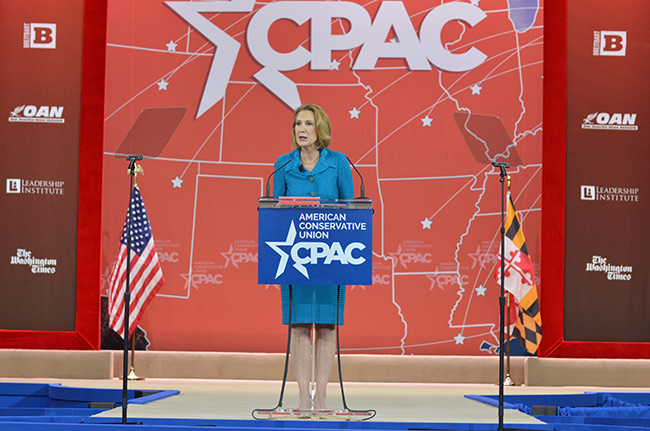 photo 3 of carly fiorina at cpac 2015