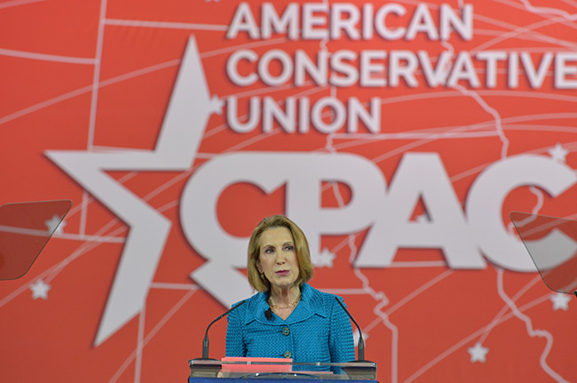 photo 5 of carly fiorina at cpac 2015