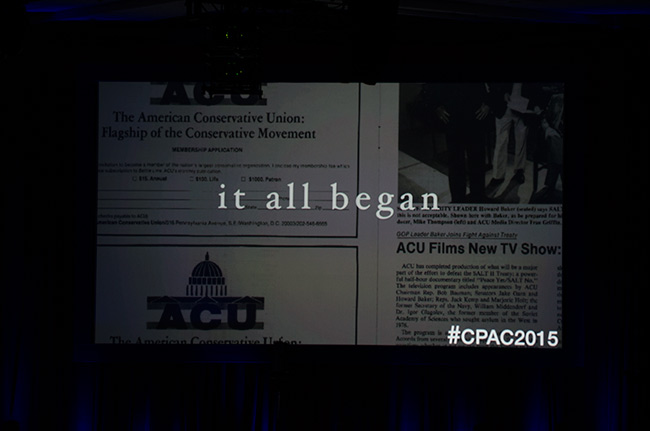 photo 2 of cpac 2015 opening scenes