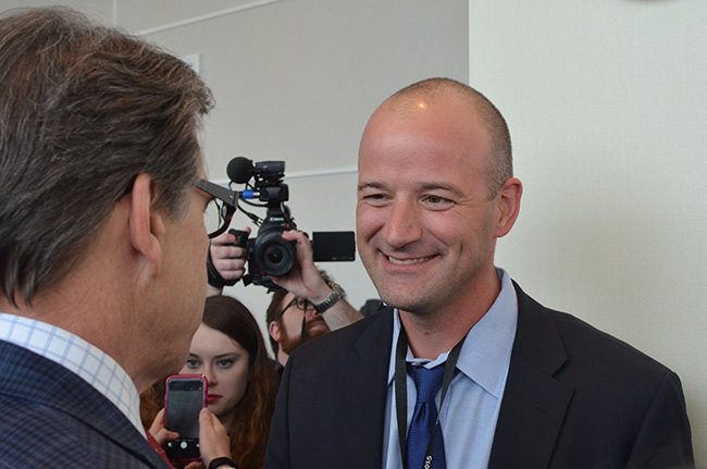 photo 2 of gov. bobby jindal advisor timmy teepell at cpac 2015