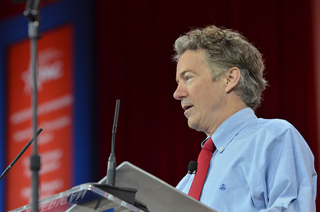 photo 1 of sen. rand paul at cpac 2015