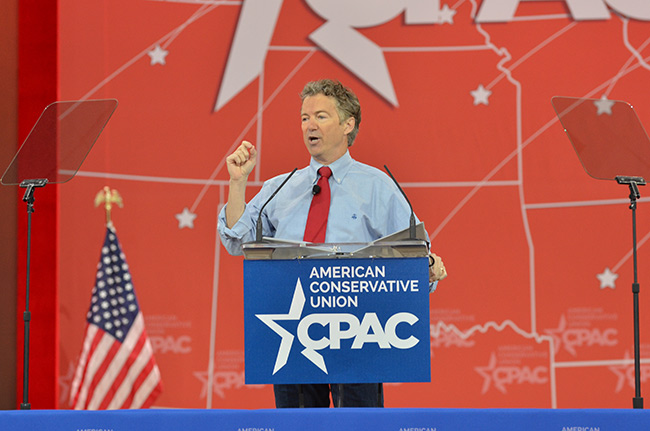 photo 5 of sen. rand paul at cpac 2015