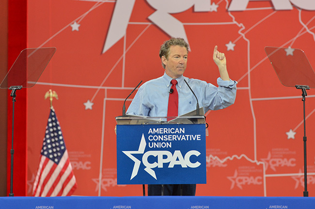 photo 6 of sen. rand paul at cpac 2015