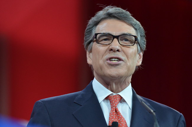 photo 1 of former gov. rick perry at cpac 2015