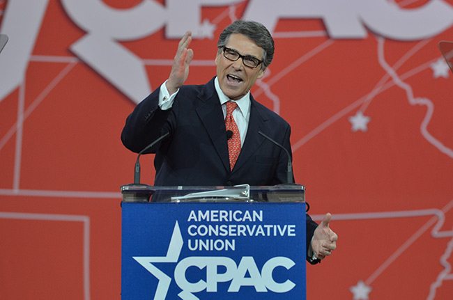 photo 5 of former gov. rick perry at cpac 2015