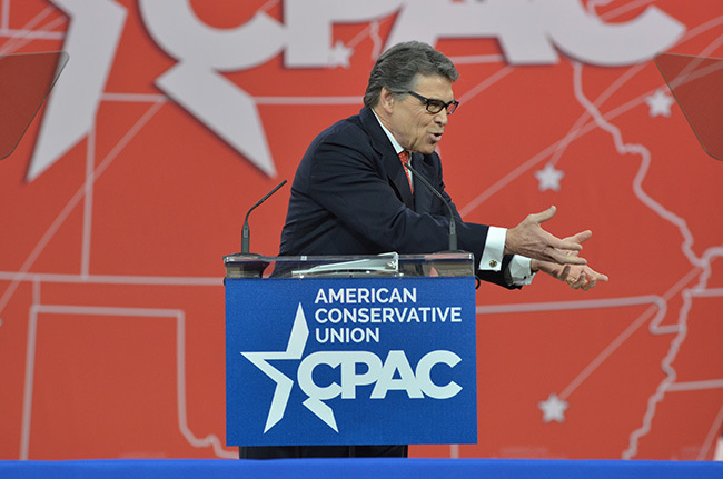 photo 6 of former gov. rick perry at cpac 2015