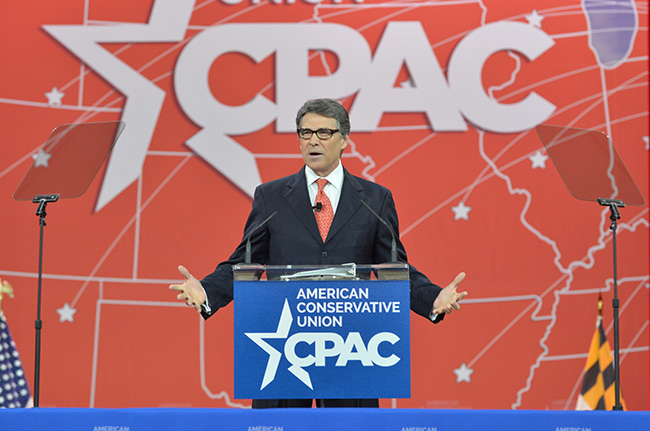 photo 7 of former gov. rick perry at cpac 2015