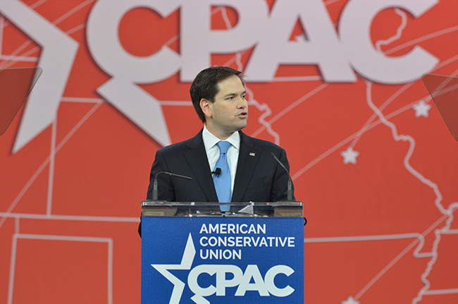 photo 2 of sen. marco rubio at cpac 2015