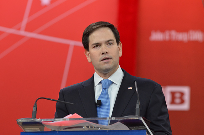 photo 1 of sen. marco rubio at cpac 2015