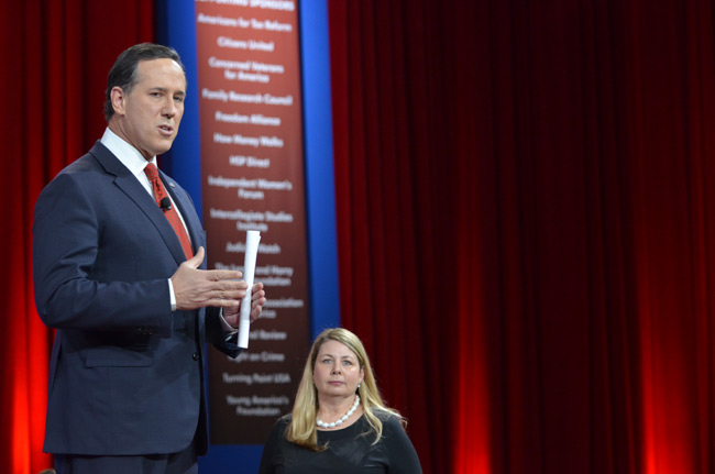 photo 6 of former sen. rick santorum at cpac 2015