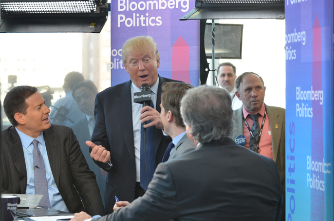 photo 10 of donald trump doing interviews at cpac 2015