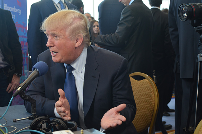 photo 5 of donald trump doing interviews at cpac 2015