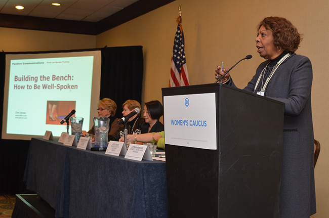 photo 2 from DNC Women's Caucus at DNC 2015 Winter Meeting