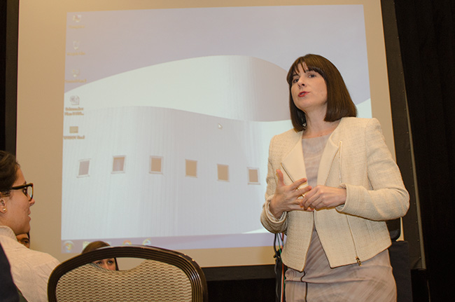 photo of Amy Dacey at the DCN 2015 Winter Meeting