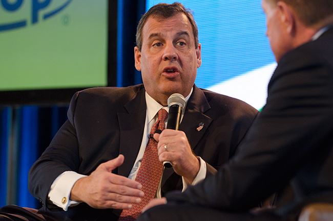 photo 4 of gov. chris christie at the iowa ag summit