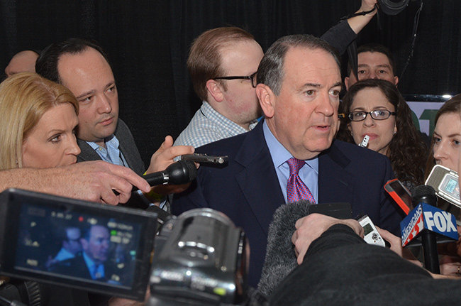photo 5 of former gov. mike huckabee at the iowa ag summit