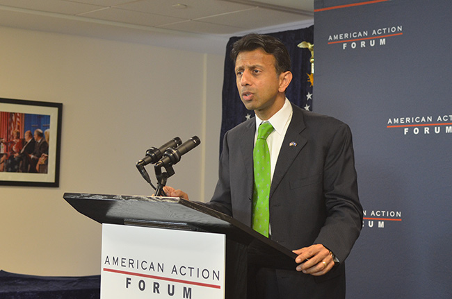 photo 1 of gov. bobby jindal at the American Action Forum