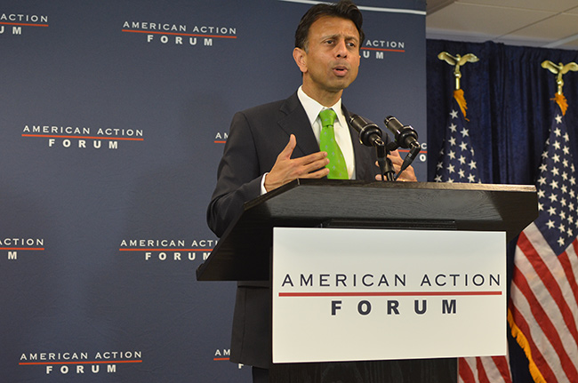 photo 6 of gov. bobby jindal at the American Action Forum