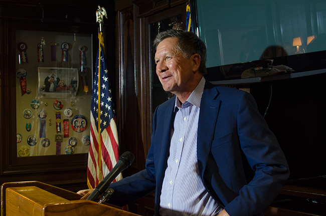 photo 3 of gov. john kasich at july 7, 2015 media availability at rnc headquarters