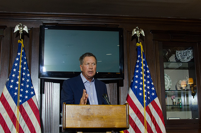 photo 4 of gov. john kasich at july 7, 2015 media availability at rnc headquarters