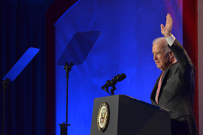 Photo 3 of Vice President Joe Biden addressing NACo's 2015 Legislative Conference