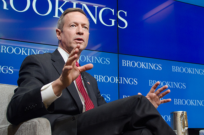 Photo 6 of Former Gov. Martin O'Malley Speaking on Data-Driven Government at the Brookings Institution