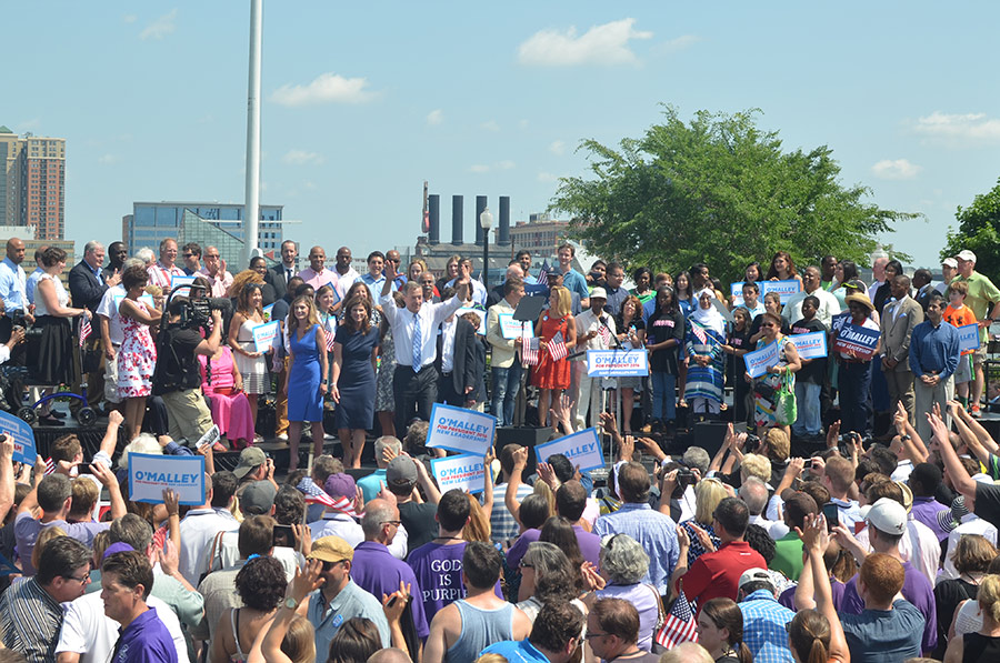 photo 1 of martin o'malley announcement speech